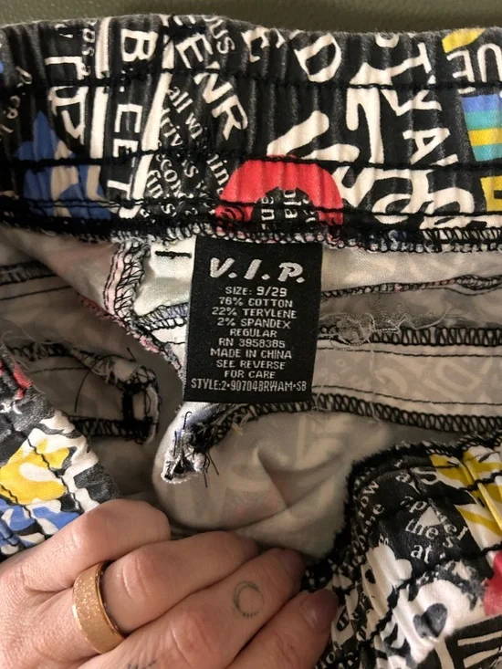 ✨💙 90s Vintage Bold Streetwear Graphic Cargo Pants 💫♥️ - Picture 11 of 13